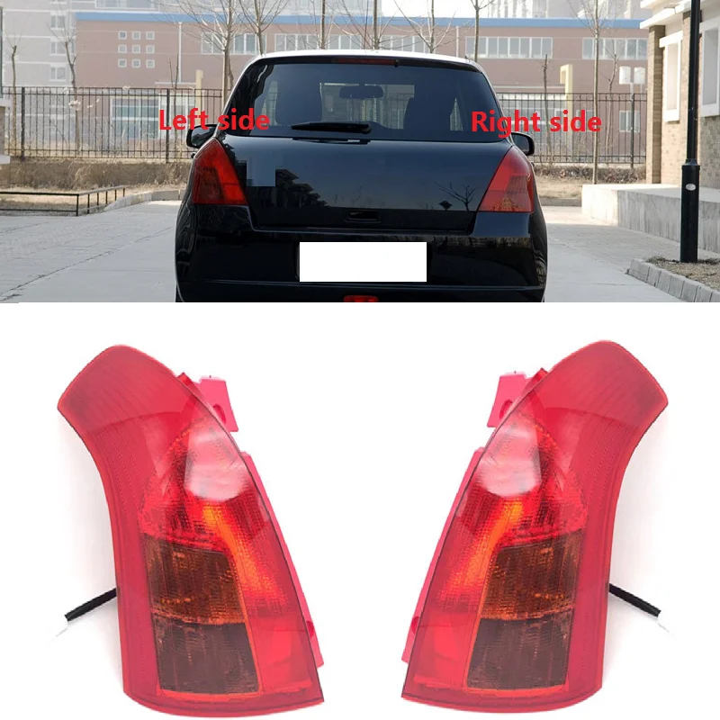 Pre Suzuki Swift 2005 2006 2007 2008 2009 2010 Zostava zadného zadného zadného svetla Taillight Stop Lights Parkovacia žiarovka