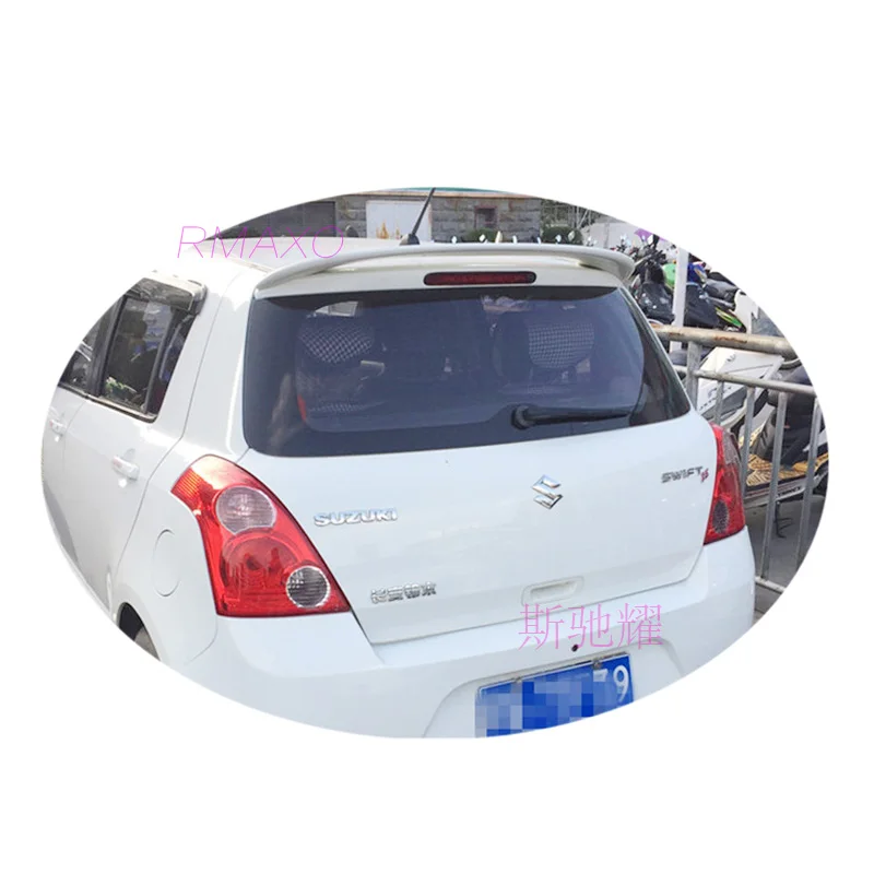 Pre Suzuki Swift Spoiler 2006-2013 Suzuki Swift Vysoko kvalitný YVK ABS Materiál