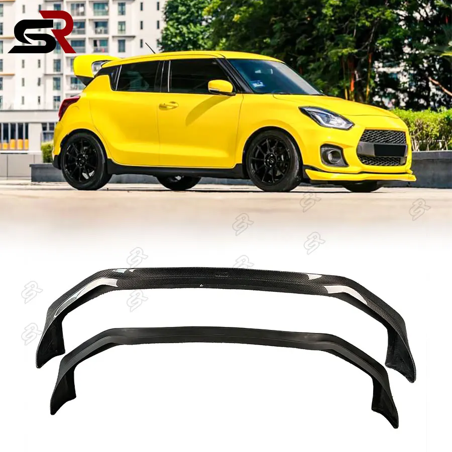 Pre Suzuki Swift Sport ZC33S Uhlíkové vlákno Spoiler Difúzor predného zástera nárazový nárazník predné pierky Upgrade Upgrade Body Súprava tela