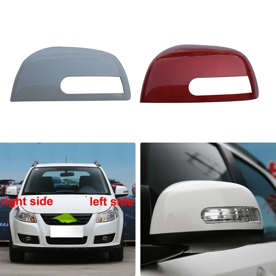 Pre Suzuki Tianyu SX4 2006-2012 Príslušenstvo automobilu Vymeňte reverzné zrkadlá krytie spätného zrkadla Zadný plášť