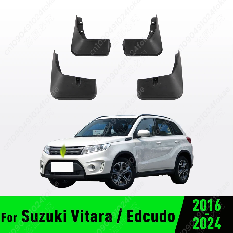 Pre Suzuki Vitara / Edcudo 2015 2016 2017 2018 2019 2020 2021 2022 2023 2024 Fender Mudguard Mud Mud Flaps Guard Splash Flap Flap