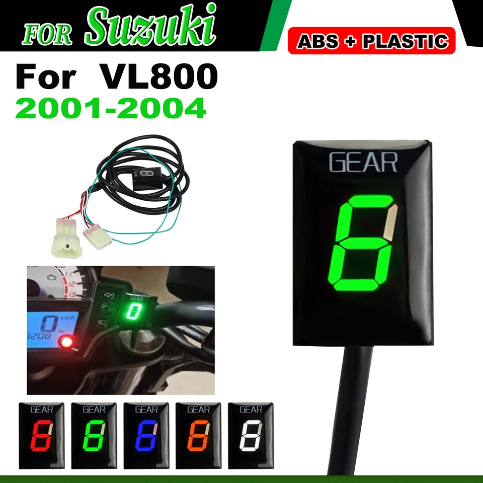 Pre Suzuki VL800 VL 800 2001 2002 2003 2004 Motocyklové príslušenstvo LED 1-6