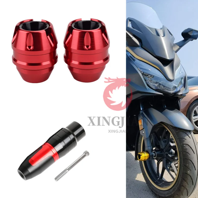 Pre Sym FNX150 FNX125 FIDDle 3 4 5 Cruisym150/180 Motocykel tlmič proti pádu prednú nápravu Falling Falling Protection Crash Slider