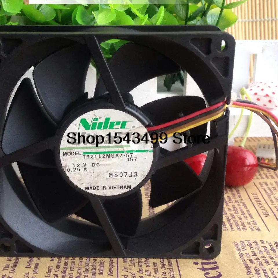 Pre sériu NIDEC Ultraflo 9025 0,25A T92T12MUA7-57 Max.