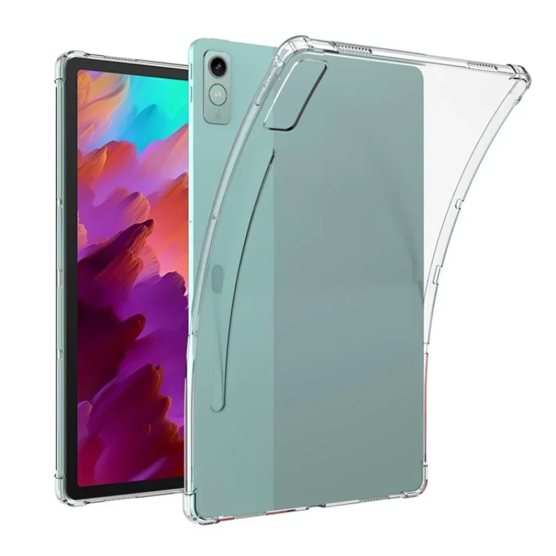 Pre tab tab p12 P12 Clear Case 12.7 2023 Anti-Drop Flexibilný silikónový tablet Priehľadný zadný kryt TPU pre TAB P12 PRO 12.6 2021