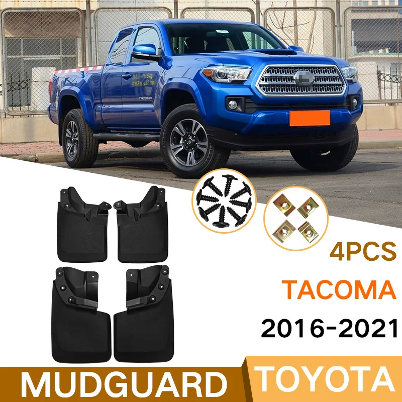 Pre Tacoma 16-21 Dekoratívny panel automobilu, pneumatika Mudguard, kolesá Mudguard skrášľujte auto