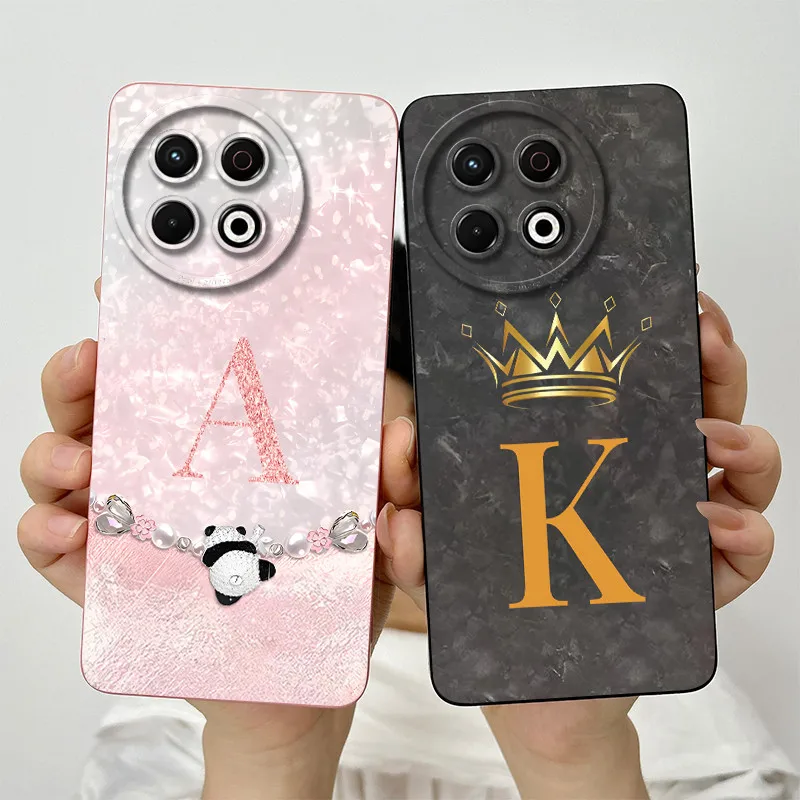 Pre Tecno Spark 30 Pro Case Spark30 Pro Kl7 Pase Pase Fashion Crown Listy Plné balenie matný anti -kvapka Soft Soft Cover