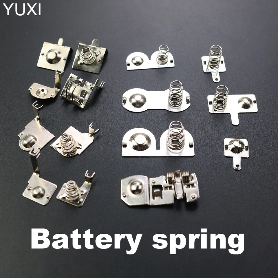 Pre terminály batérií AAA Spring Contacts Na pružine batérie Výmena za hru Game Advance Game Console pre GBA GBC GB GBP