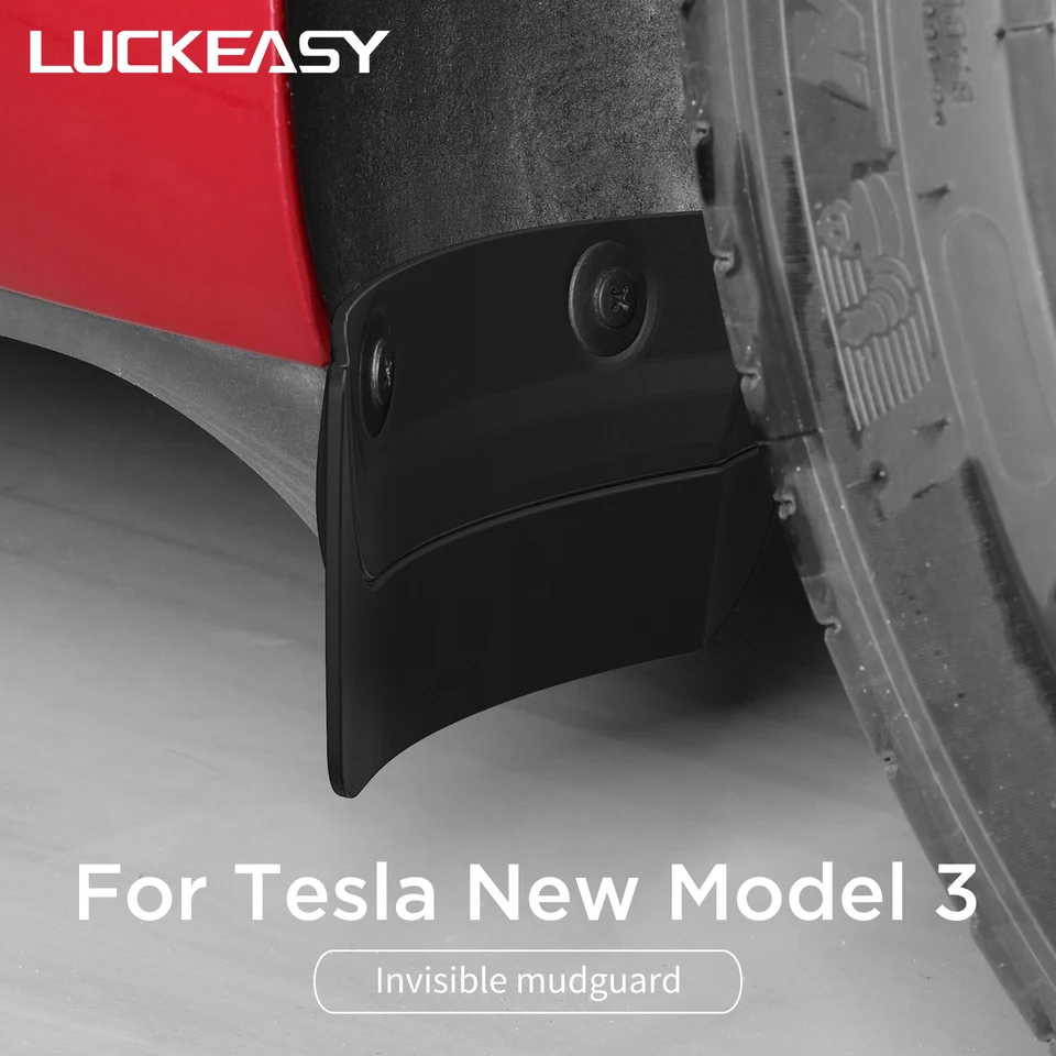 Pre Tesla Model 3 Highland Bud Flaps neviditeľné blatníky predných a zadných kolies 2024