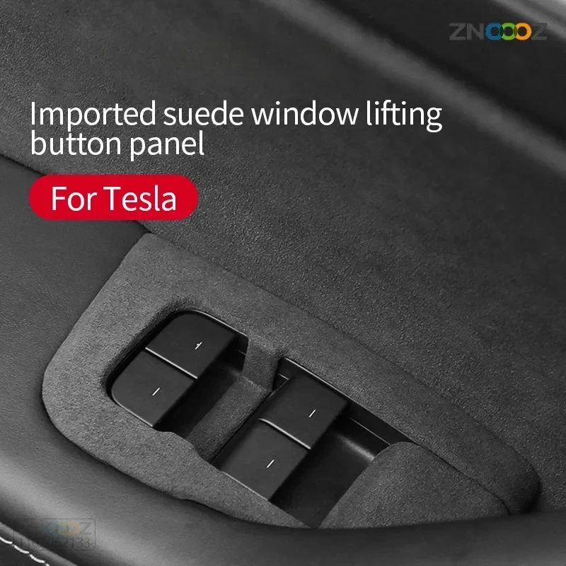 Pre Tesla Model 3 Y 2019-2023 Vnútorné okno Spínač Spínača na spínač panelu Decantive Cover Trim Príslušenstvo nálepky