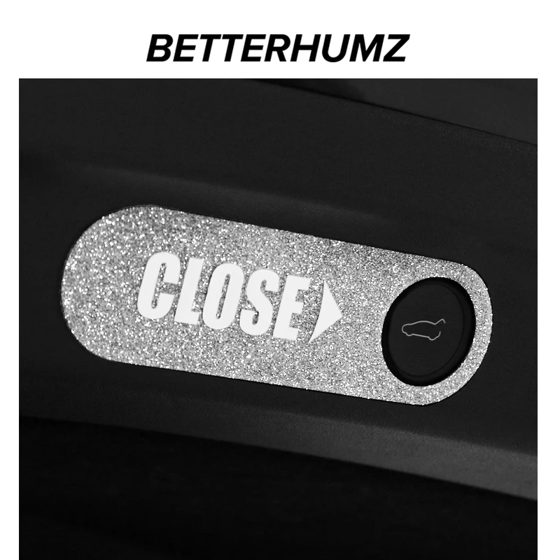 Pre Tesla Model Y 3 Highland Bling Bling Zadný kmeň spínač gombíka TRES GLITTER DIAMOND STRECERS Dám