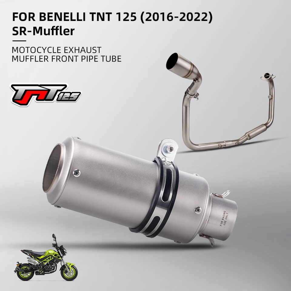 pre TNT125 TNT135 Úplný výfukový systém 2016-2022