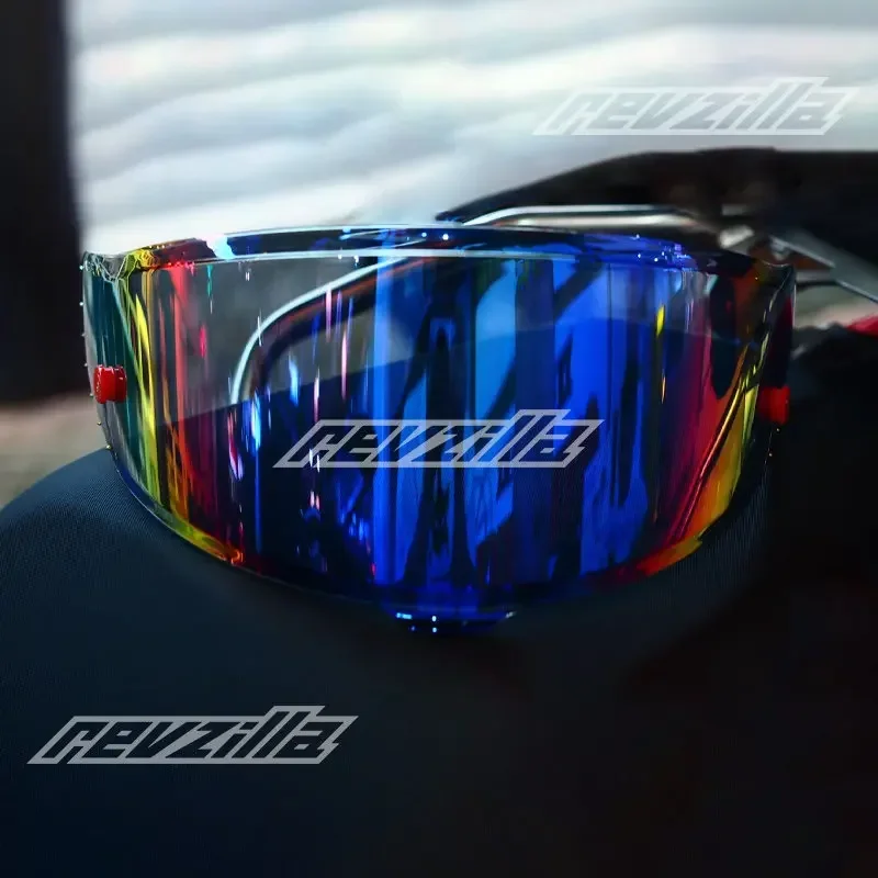 Pre topánky X-15 X-Piaty X-SPR PRO RF-1400 NXR 2 CWR-F2R Z8 Tónované šošovky Shield Fire Red Helma Visor UV-Cut Sunshield
