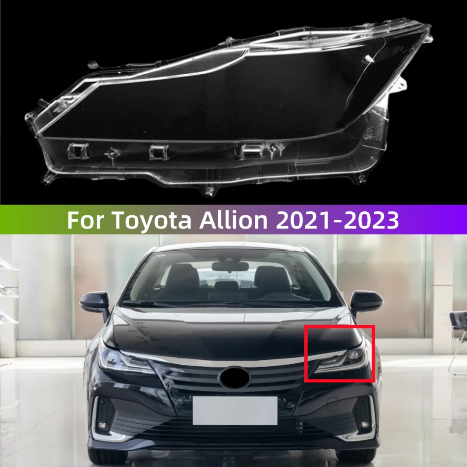 Pre Toyota Allion 2021 2022 2023 Svetlomety automobilov pokrývajú anti-UV a starnutie