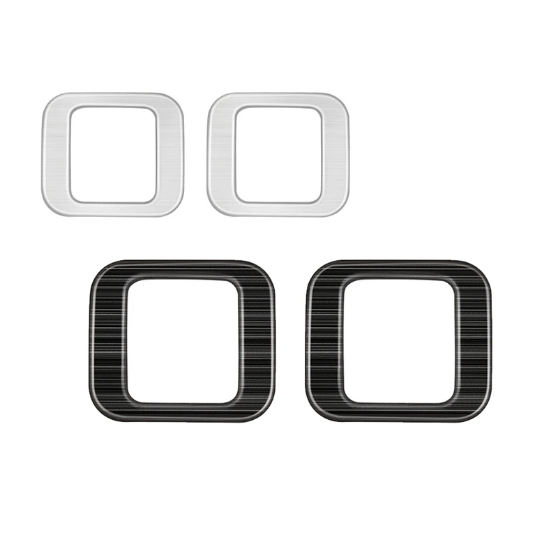 Pre Toyota Alphard/Vellfire 40 Series 2023+ Second Row Sunshade Switch Dekoratívny rám interiéru Výmena striebro