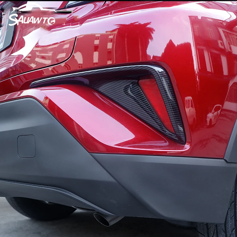 Pre Toyota C-HR CHR 2016 2017 2018 2018 2019 Predná /zadná hmlová krytka Svetelné kryty Zadný chvost nárazník Foglight Light Light Light Lighting Ozdob