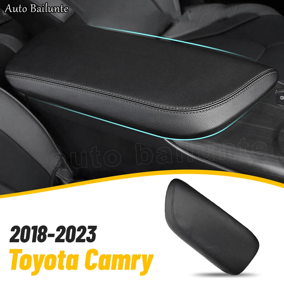 Pre Toyota Camry 2018 2019 2020 2021 2022 2023 Centrum Car Cover Cover Cover Kožené lakťové opierky ochrany interiérového príslušenstva