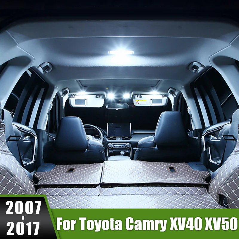 Pre Toyota Camry 40 50 xv40 xv50 2007 2008 2009 2010 2012 2012 2013 2014 2015 2016 2017 2017 12V interiérové ​​dekorácie LED vozidla