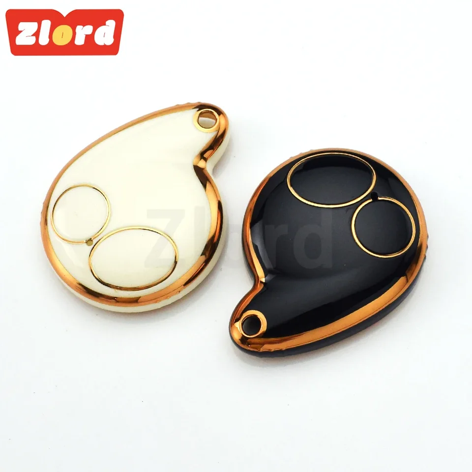 Pre Toyota Cobra Alarm 7777 1046 3193 Smart Remote Car Key Shell Cover Case 2 Tlačidlá Čierna biela šedá zelená kľúče puzdro FOB