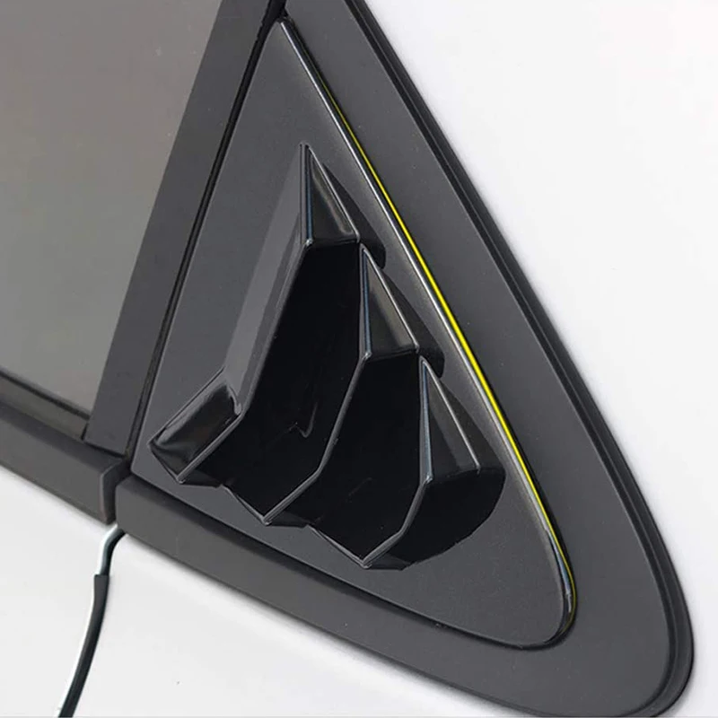 Pre Toyota Corolla Altis Sedan Accessories 2020 2021 2022 Zadná bočná vetracia štvrť vetrajúca štvrť okna Cover Cover ABS uhlíkové vlákno