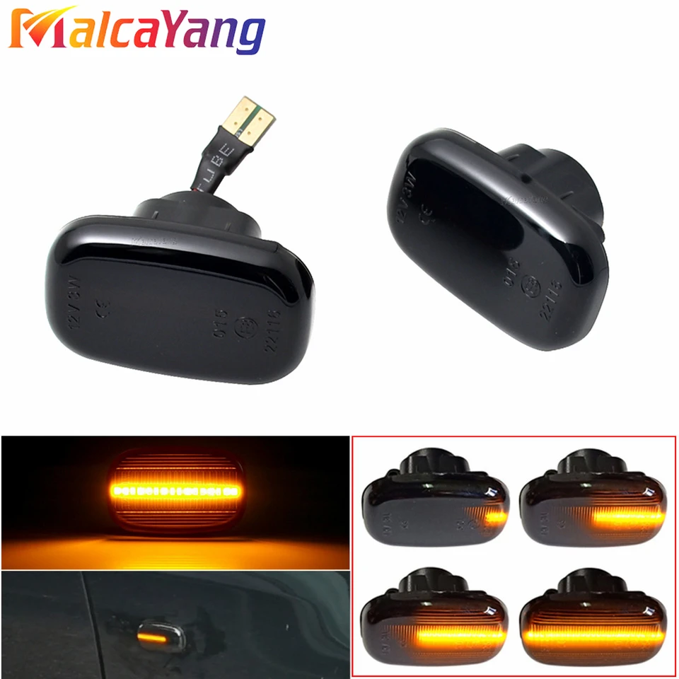 Pre Toyota Corolla Celica T20 23 Caldina Avensis Starlet Prius Fielder Verso Runx Car LED Dynamic Signal Signal Side Side Marker