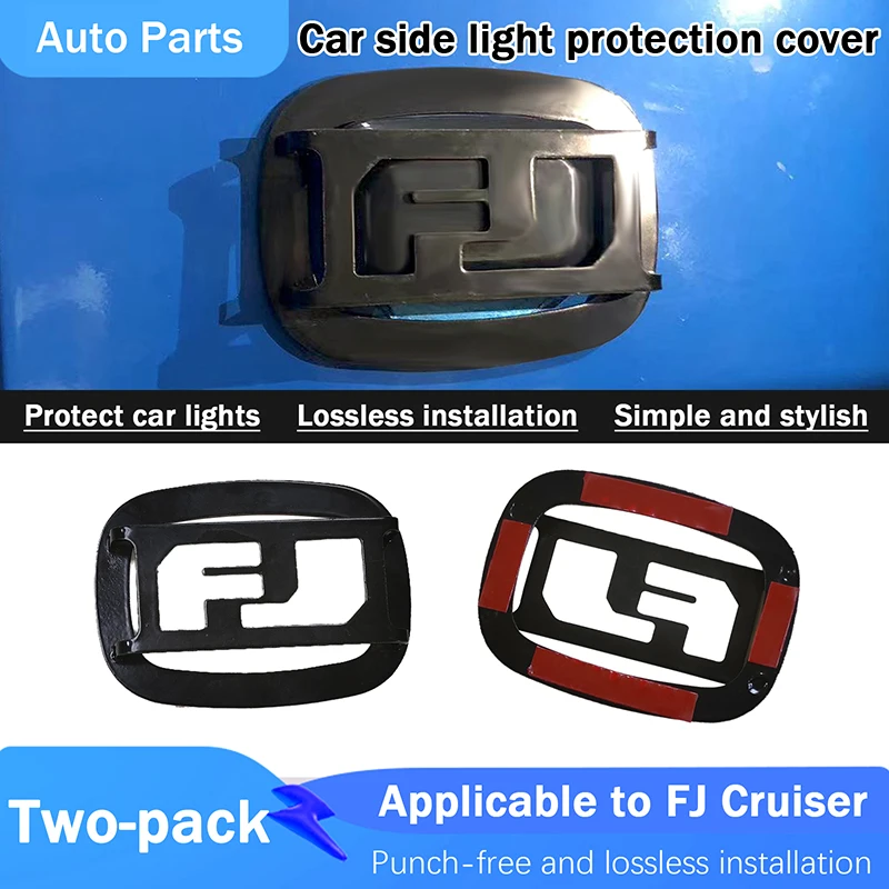 Pre Toyota FJ Cruiser Fender Light Cover FJ Cruiser Wing Light Cover FJ FJ Rohové svetlo Ochrana Modifikácia