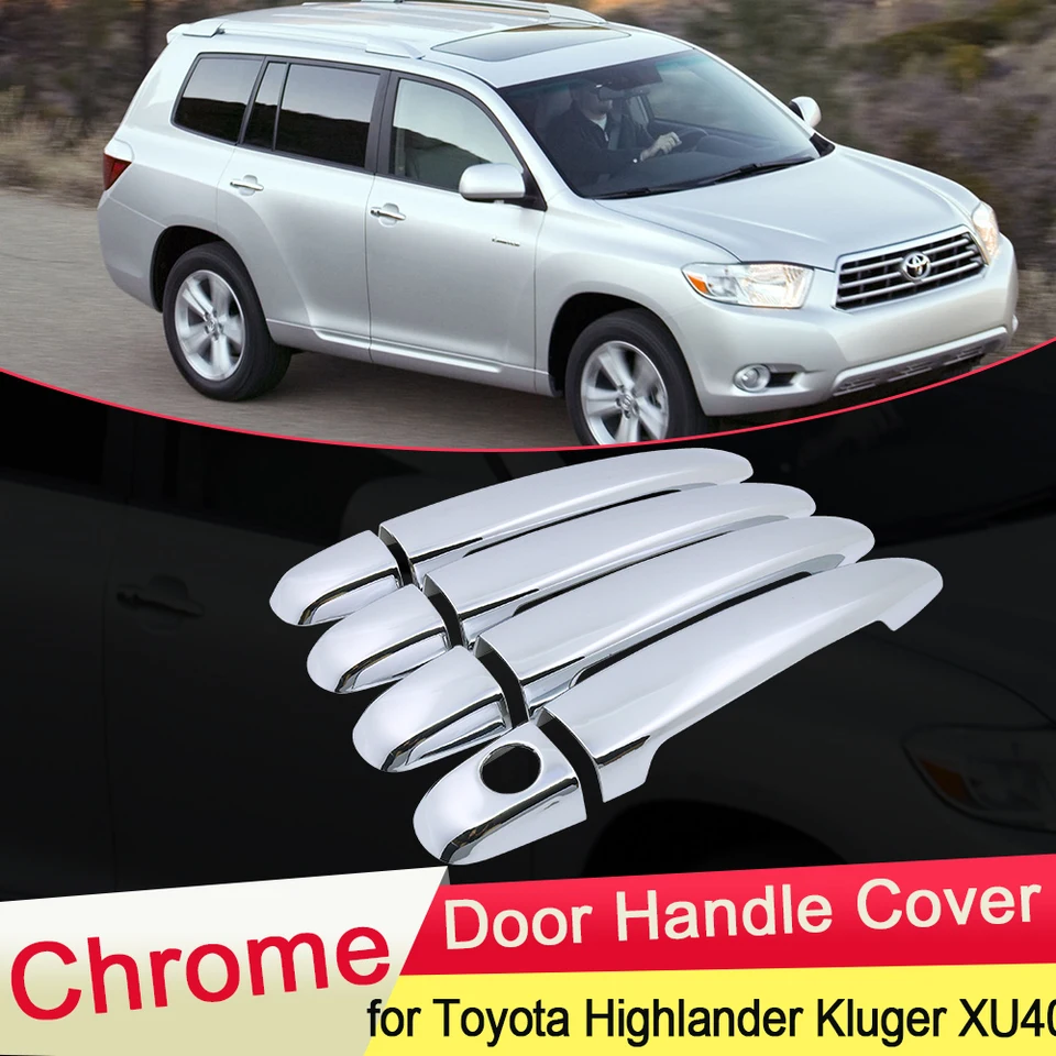 pre Toyota Highlander Kluger 2008 2009 2009 2010 2012 2013 XU40 Chrome Dvers Ruck Rucker Tin