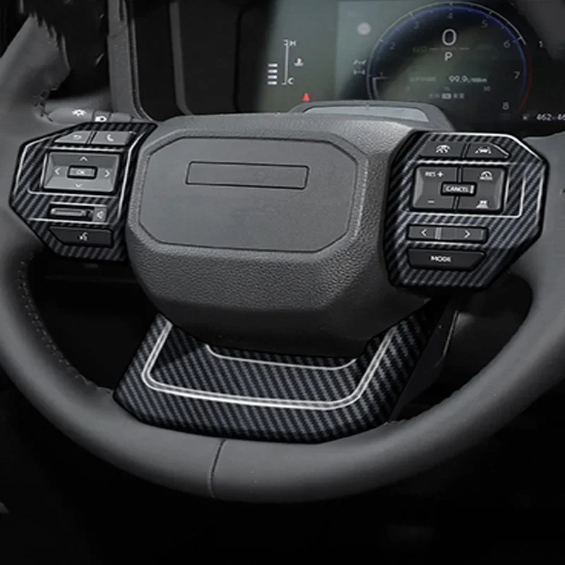 Pre Toyota Land Cruiser 250 Prado LC250 2024 2025 ABS uhlíkové vlákno riadiaci spínač krytu kryt