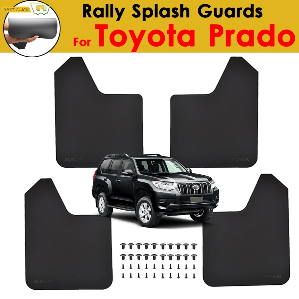 Pre Toyota Land Cruiser 80 100 200 Prado FZJ 90 LC90 120 FJ120 150 FJ150 Kluger Grande Mud Flaps Splash Guards Mudguards GX470
