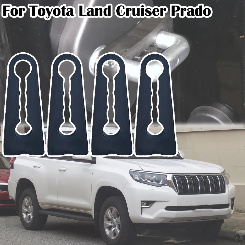 Pre Toyota Land Cruiser Prado J150 J120 Lexus GX 400/460 Dverový zámok tlmiča Buffer Buffer TEAL TEAL SOCK ABSORBING OBRADENIE