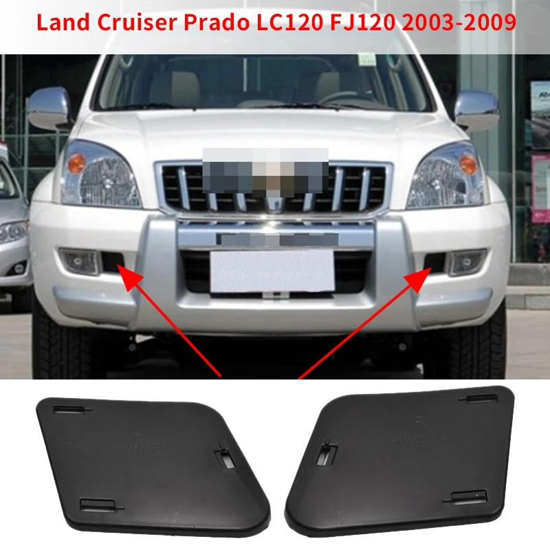 pre Toyota Land Cruiser Prado LC120 FJ120 2003-2009 Predný nárazník FOG Hmlové svetlá Bočné usmerňovacie kryt
