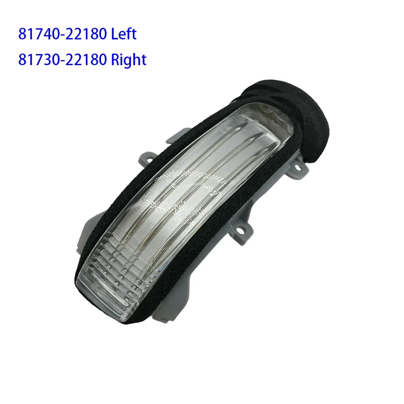 Pre Toyota Lexus Corolla Mark X Reiz XB TC Bočné zrkadlo OUR SIGNAL OEM 81740-22180 81730-22180