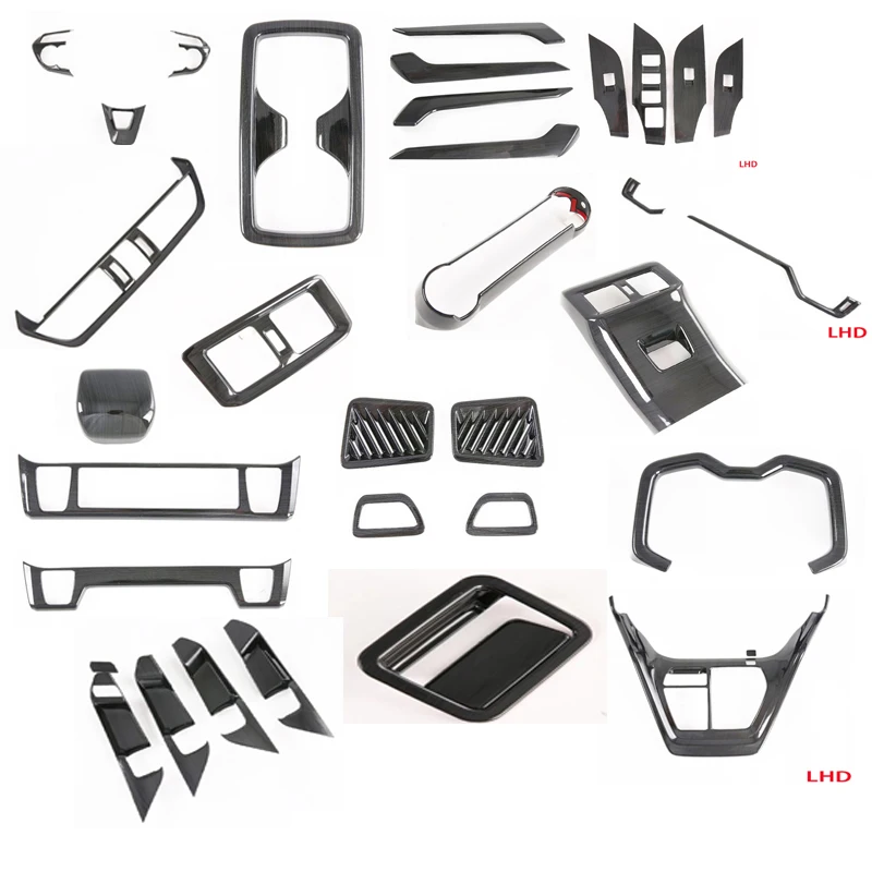 Pre Toyota Rav4 Rav 4 XA50 2019 2020 2021 2022 2023 Čierne káblové príslušenstvo
