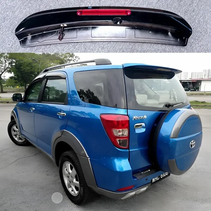 Pre Toyota Rush Spoiler Materiał abs Tylne Skrzydło Samochodu Tylny Soiler DLA Toyota Rush Spoiler 2008 2009 2011 2012 2012 2012