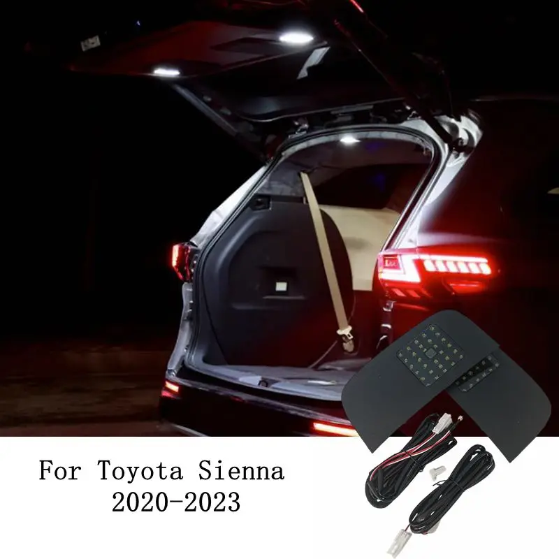 Pre Toyota Sienna 2020 2021 2022 2023 Tailgate Dodatočné ľahké LED LED LIGHT LIGHT INDOOR Auto Čítanie Svetelného auta Príslušenstvo
