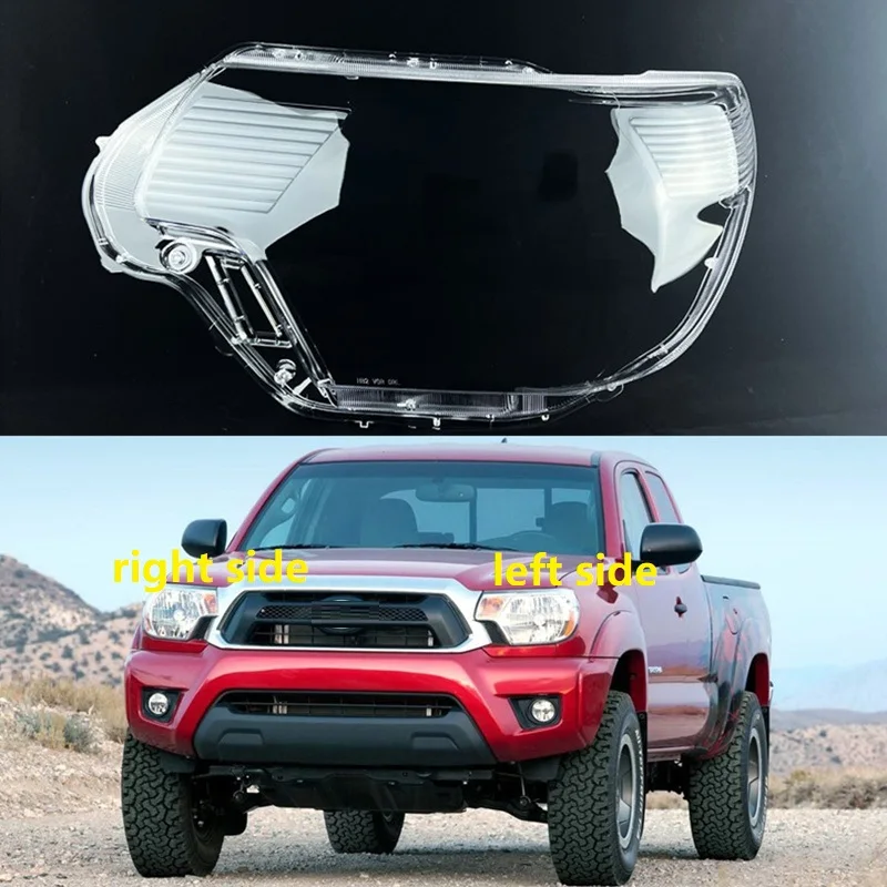 Pre Toyota Tacoma 2012 2013 2014 2015 2015 Objektívový kryt svetlometového krytu Priehľadné čiapky s lampami Vymeňte masku sklenenej lampy.