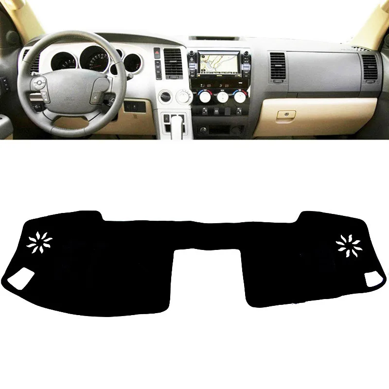 Pre Toyota Tundra Sequoia 2007 2008 2009 2010 2012 2012 2013 Kryt automobilu Mat Pad Sun Shade Instrument Doplnky kobercov