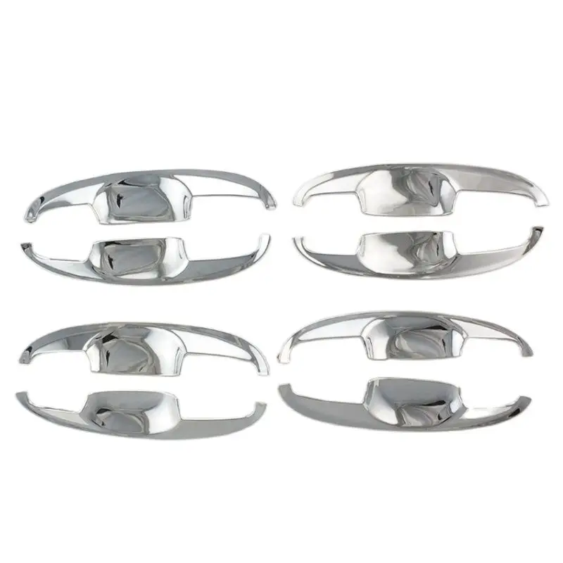 Pre Toyota Yairs Prius Prius20 2005-2010 8ks dvere kľučky misky misa na veko ABS chrómové príslušenstvo
