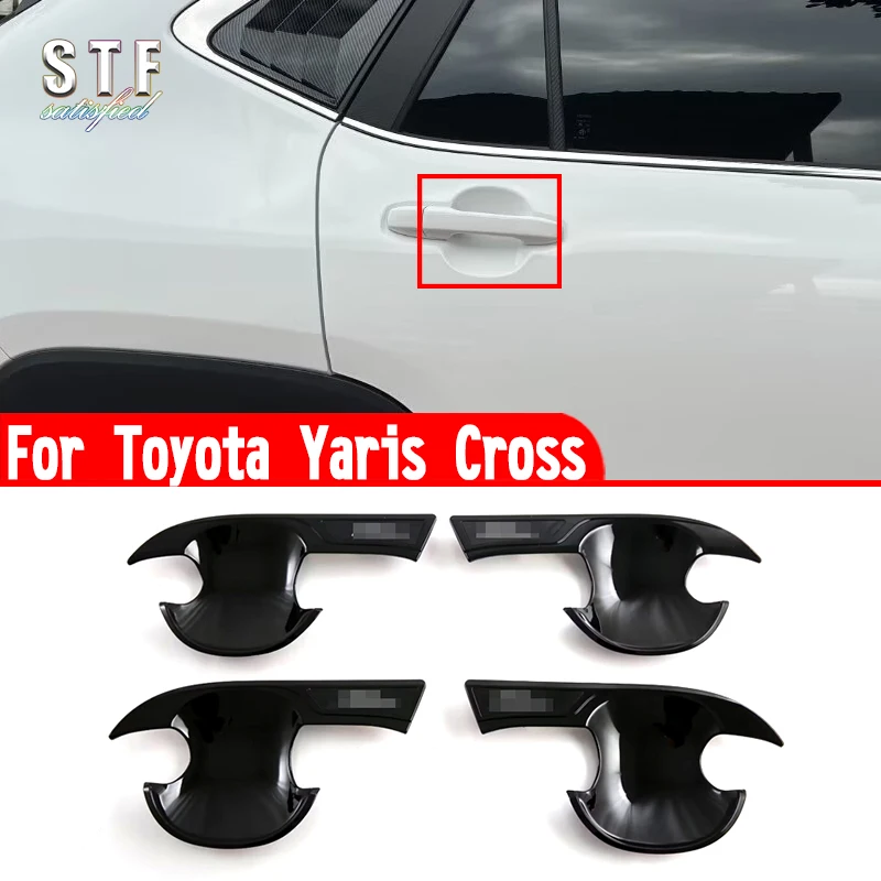 Pre Toyota Yaris Cross 2024 2025 Automobilové doplnky ABS Dvere misa TREST LOZVODNÉ NÁKLADY DECORÁCIE W4