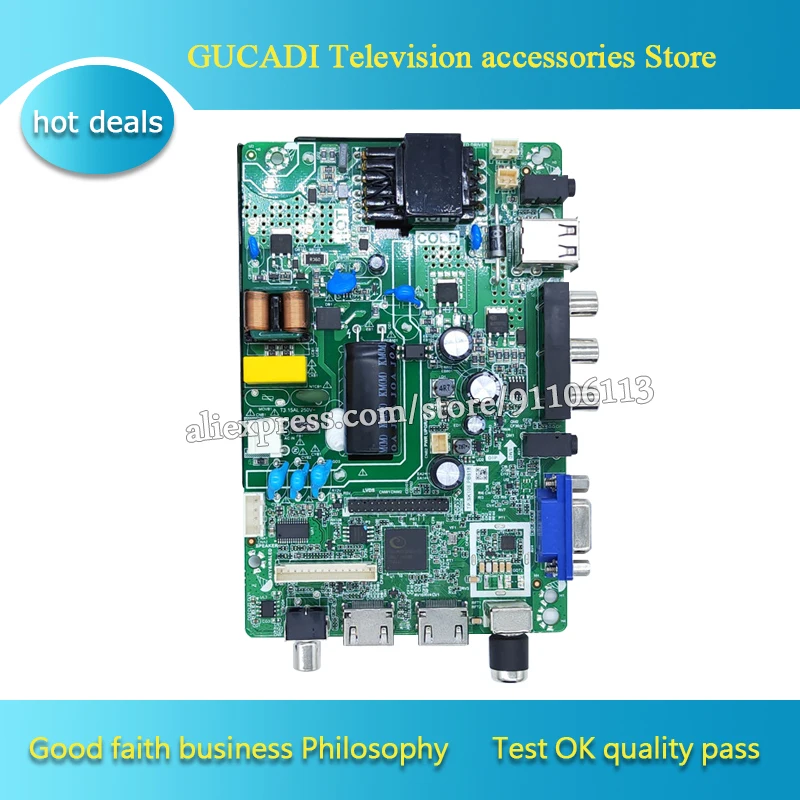 Pre TP.SK108.PB818 LCD TV Základná doska 32 palcov LCD Drive Tri v jednej základnej doske Dobrá práca