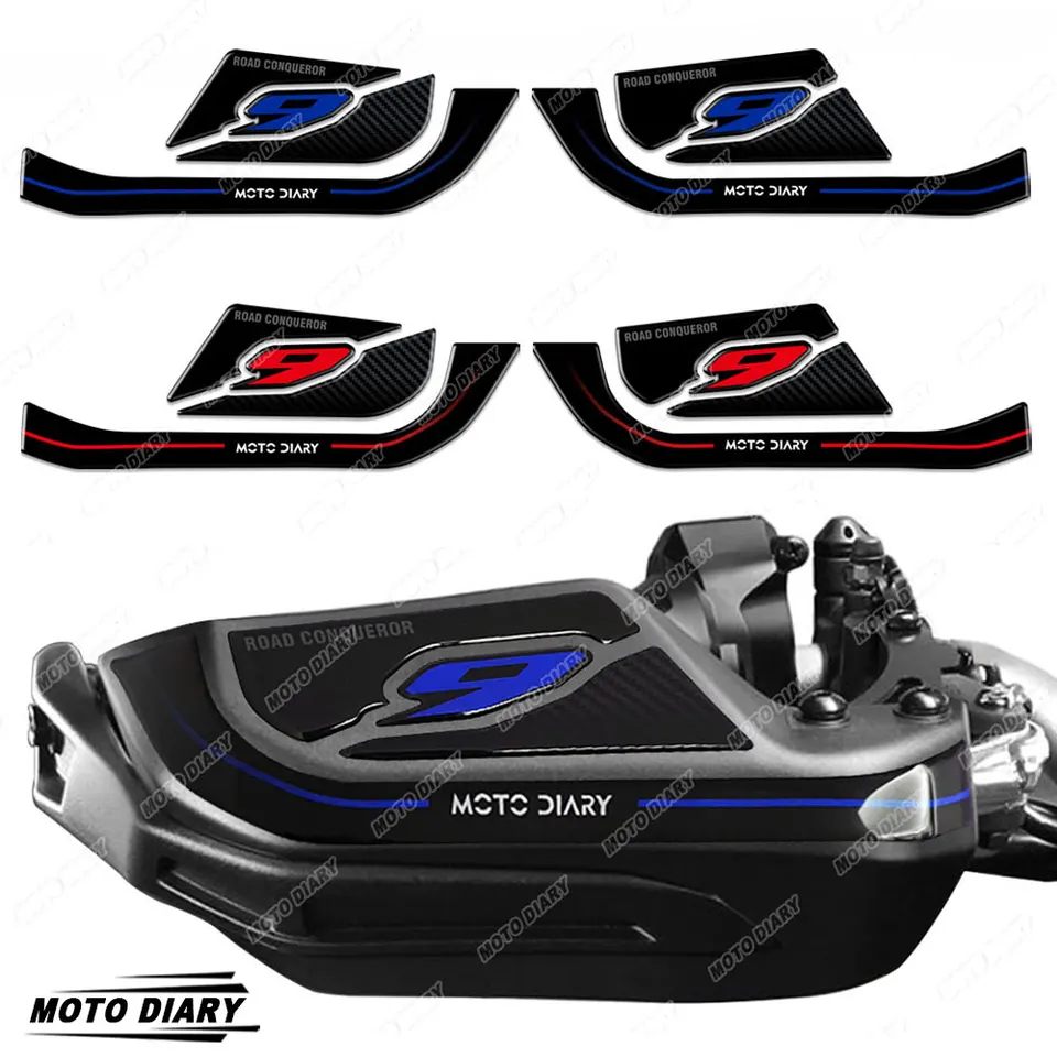 Pre Tracer 9 Tracer 9GT 2022 2023 2024 Motocykel 3D živice Handguards Stickers Ručné ochranné kryt