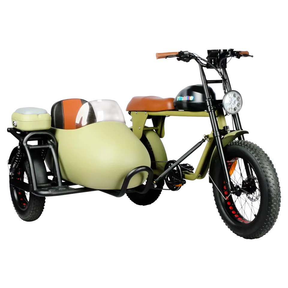 Pre trojuholníkov Tricy cyklus 73 v štýle Stole Sidecar Electric Scooter E-Motorcycle 750W Elektrické vozidlá pre dospelých