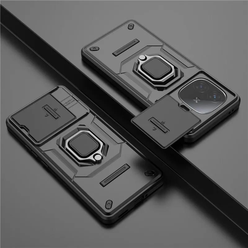 Pre Turbo kryt IQOO Z9 pre puzdro Turbo z9 Turbo 6,78 palca Posuvné okenné chránič Armor Armor Shopproof Magnetic Bumper