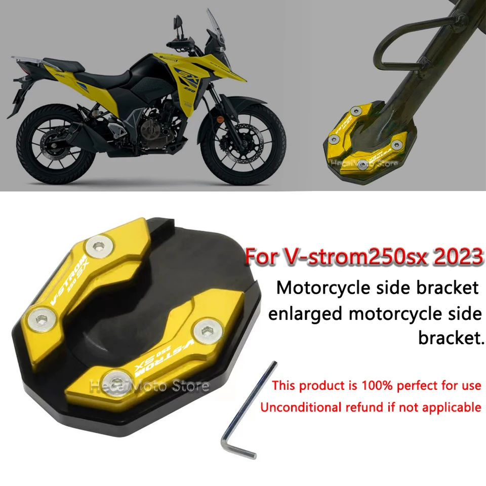 Pre V-Strom250SX 2023 V-Strom250SX DL250SX 2023 Motocyklové držiak na bočné držiak na bočné držiak zväčšený sedadlo