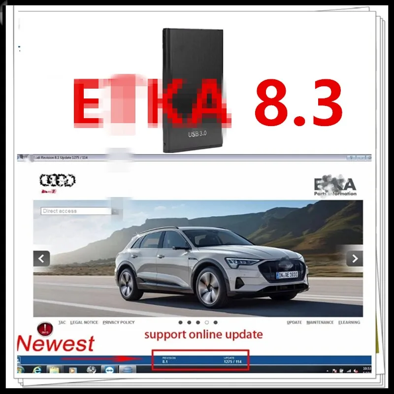 Pre V/W+Au // Di+SE // AT+SKO // DA, podporujte automobily 2020 ET/K 8,3 V Skupinové vozidlá Elektronické diely do roku 2020 rokov