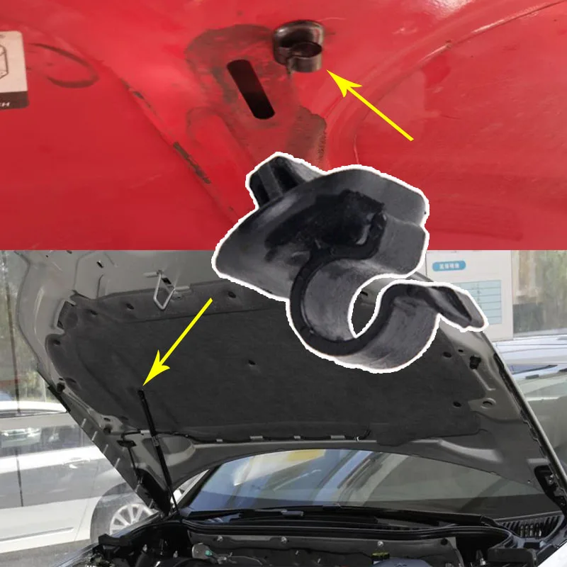 Pre Vauxhall Vivaro 2001 2002 2003 2004 2005 2006 2007 2008 2009 2010 2010 2012 2012 2013 2014 2014 Hood Rod Bonnet Support Clips