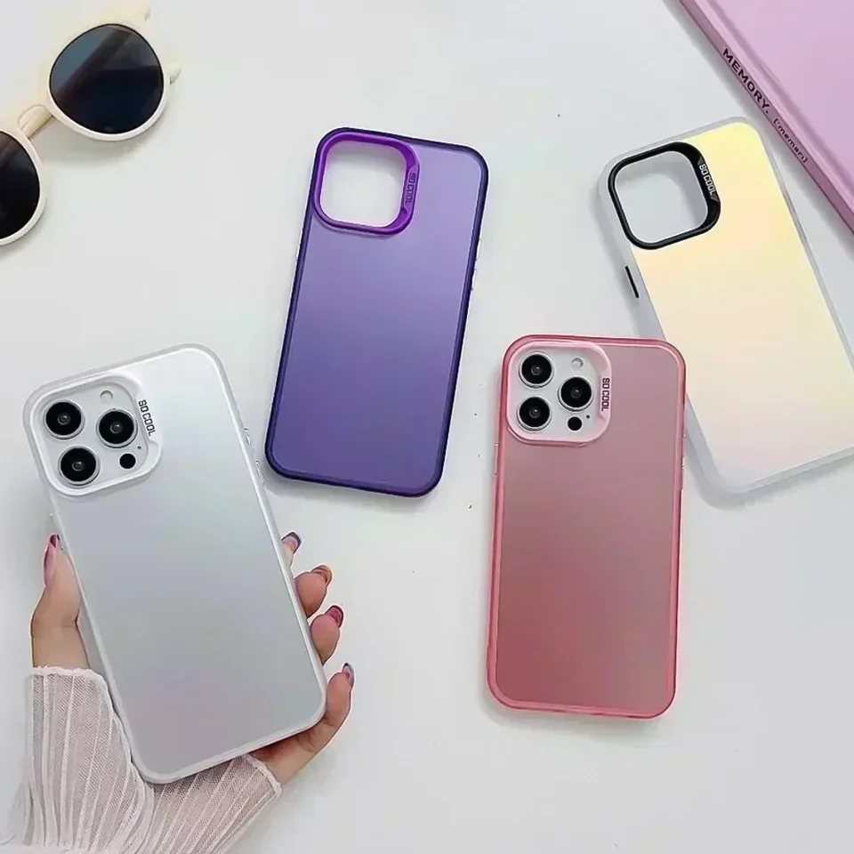 Pre Vivo 1820 1807 1816 1817 1906 1904 Prípad pre Vivo 1920 S1 Pro Silver IMD Phone Case 1940 1941 1811 Matte Shockproop Cover