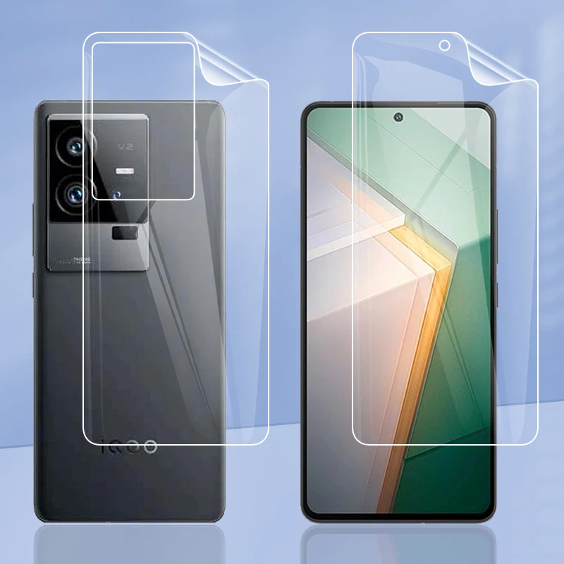 Pre Vivo Iqoo 11 IQOO11 Pro 5G Clear TPU / Matte Anti-Fingerprints Hydrogel Full Cover Soft Screen Screen Film (nie sklo)