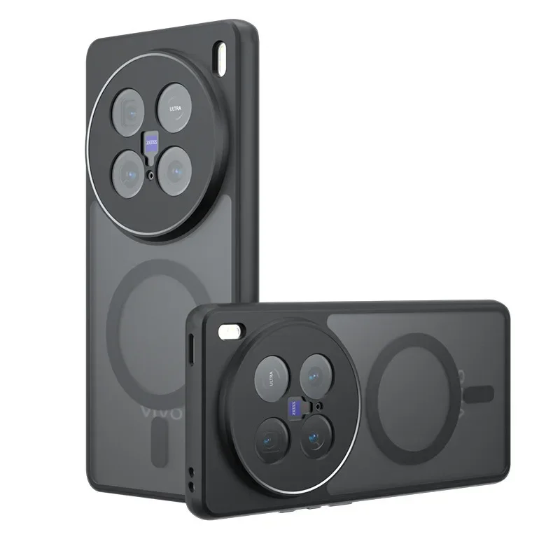 Pre Vivo X100 Ultra / X100S / X100 Pro Charging чехол Elvev Skin Feel Hard