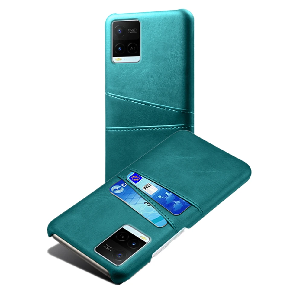 Pre vivo Y21 Y31 Y21S Y31S Y33S S10 S9E S9 S7 V21 V15 Luxusné sloty pre kožené karty PUS pre Vivo IQOO 8 7 NEO5 3 5 PRO 5G Funda